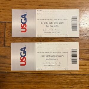 2021 3rd US Senior Women’s  Open Championship Golf Tournament Tickets: CT